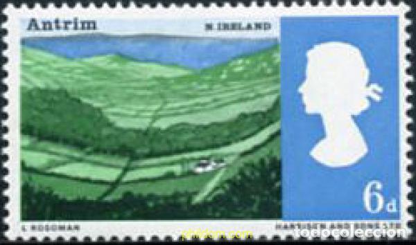 Sellos: 212146 MNH GRAN BRETA&Ntilde;A 1966 PAISAJES
