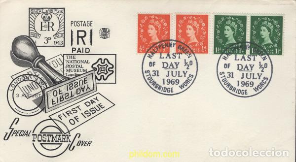 Sellos: 642385 MNH GRAN BRETA&Ntilde;A 1955 ISABEL II