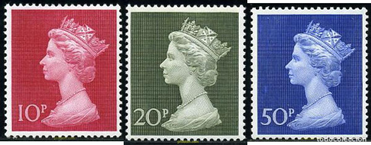 Sellos: 142084 MNH GRAN BRETA&Ntilde;A 1970 ISABEL II