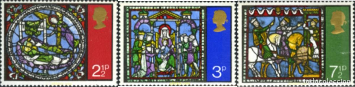 Sellos: 142109 MNH GRAN BRETA&Ntilde;A 1971 NAVIDAD