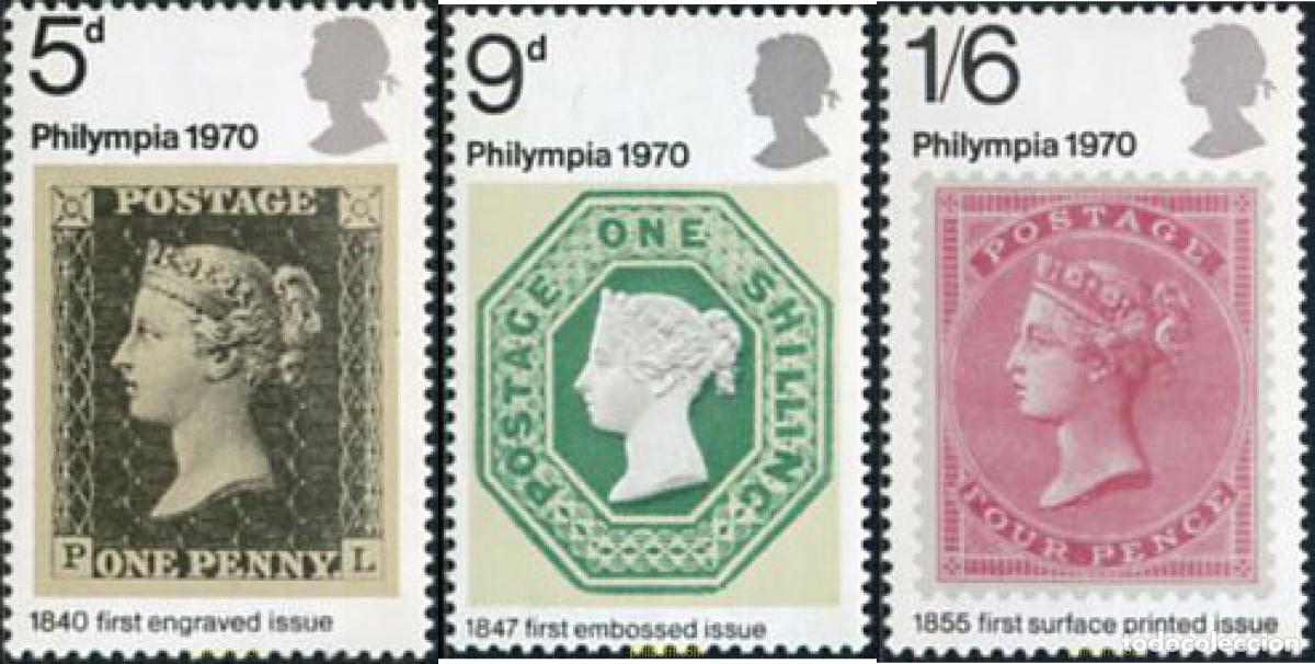 Sellos: 212149 MNH GRAN BRETA&Ntilde;A 1970 PHILYMPIA 70. EXPOSICION FILATELICA INTERNACIONAL