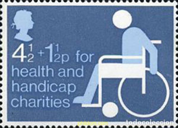 Francobolli: 142208 MNH GRAN BRETA&Ntilde;A 1975 SELLO DE BENEFICIENCIA EMITIDO EN PROVECHO DE UNA OBRA DE CARIDAD
