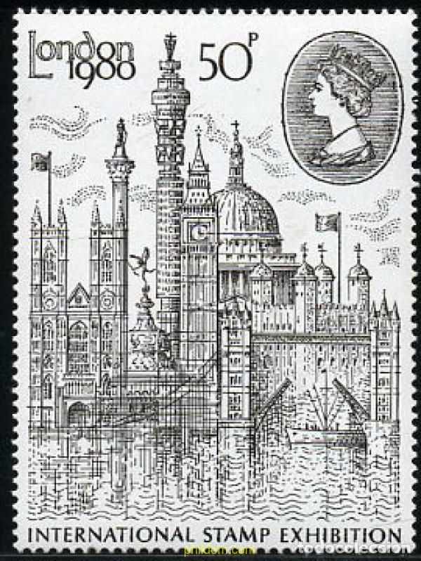 Briefmarken: 142284 MNH GRAN BRETA&Ntilde;A 1980 EXPOSICION FILATELICA INTERNACIONAL