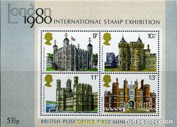 Briefmarken: 142235 MNH GRAN BRETA&Ntilde;A 1978 PALACIOS Y CASTILLOS DE GRAN BRETA&Ntilde;A