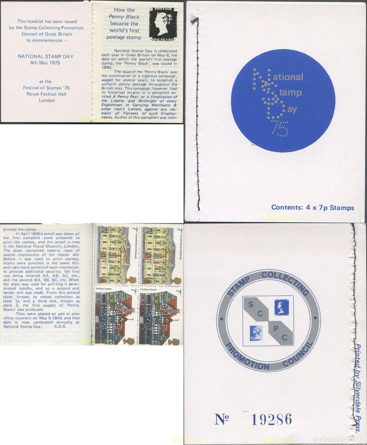 Briefmarken: 665578 MNH GRAN BRETA&Ntilde;A 1975 A&Ntilde;O EUROPEO DE LA ARQUITECTURA