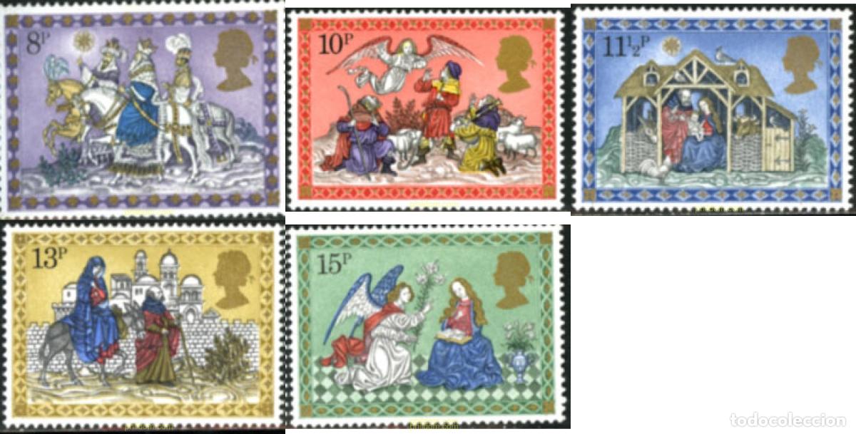Sellos: 142251 MNH GRAN BRETA&Ntilde;A 1979 NAVIDAD