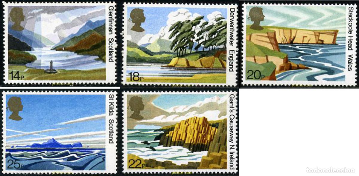 Sellos: 142300 MNH GRAN BRETA&Ntilde;A 1981 PATRIMONIO NACIONAL
