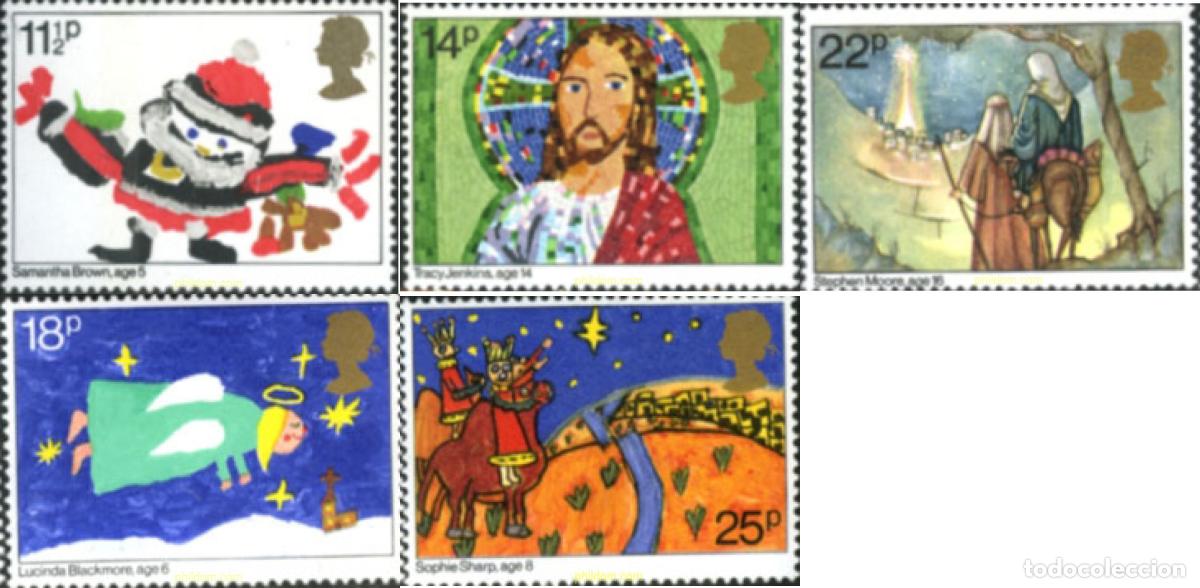 Sellos: 142304 MNH GRAN BRETA&Ntilde;A 1981 NAVIDAD