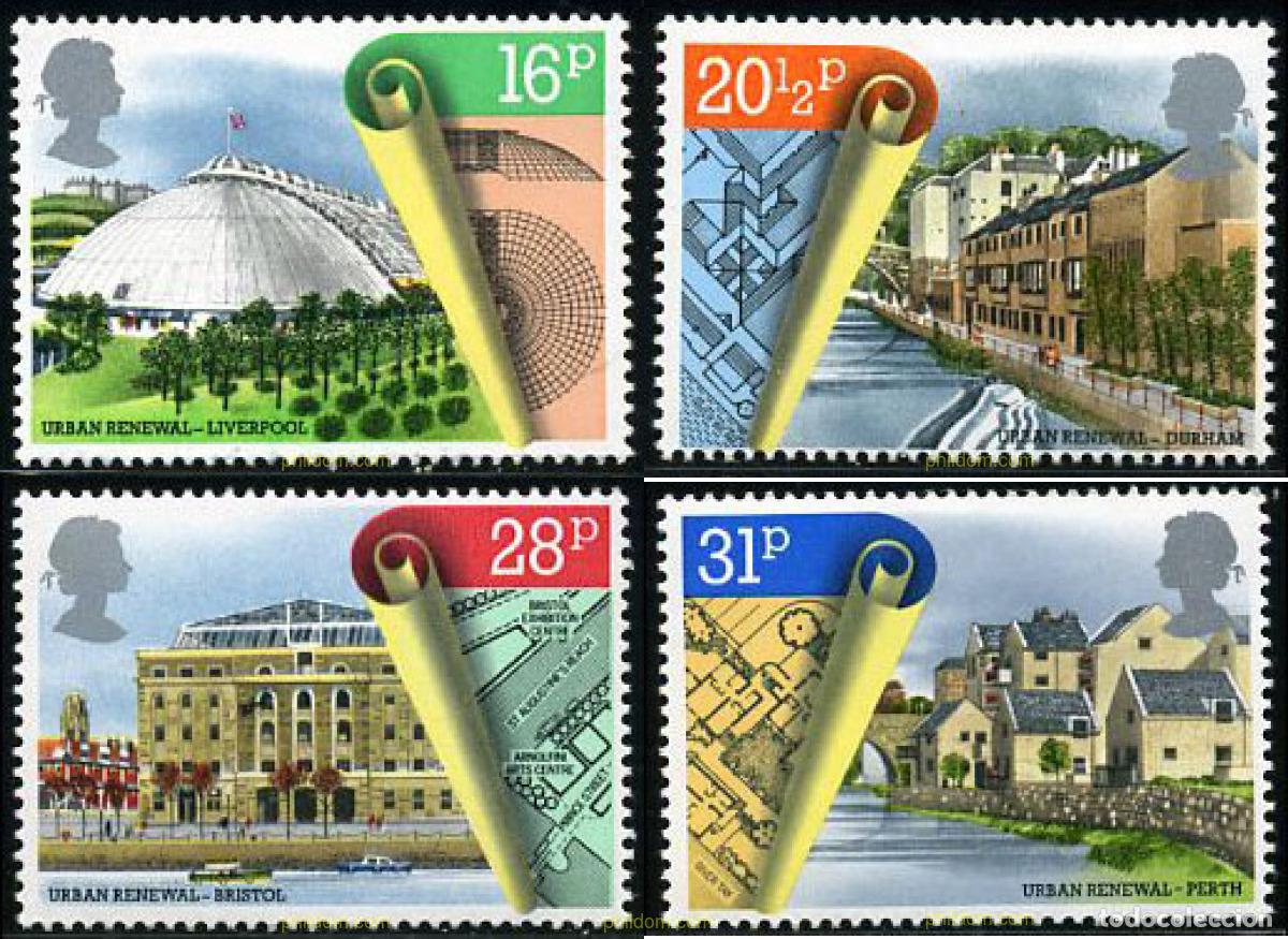 Sellos: 142336 MNH GRAN BRETA&Ntilde;A 1984 RENOVACION URBANA