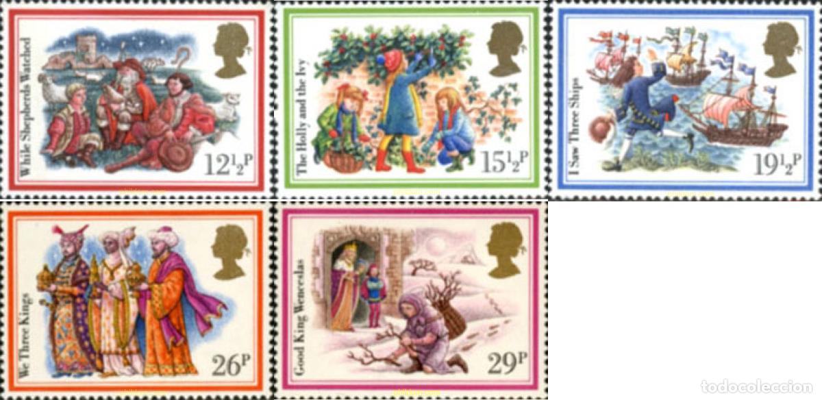Sellos: 142319 MNH GRAN BRETA&Ntilde;A 1982 NAVIDAD