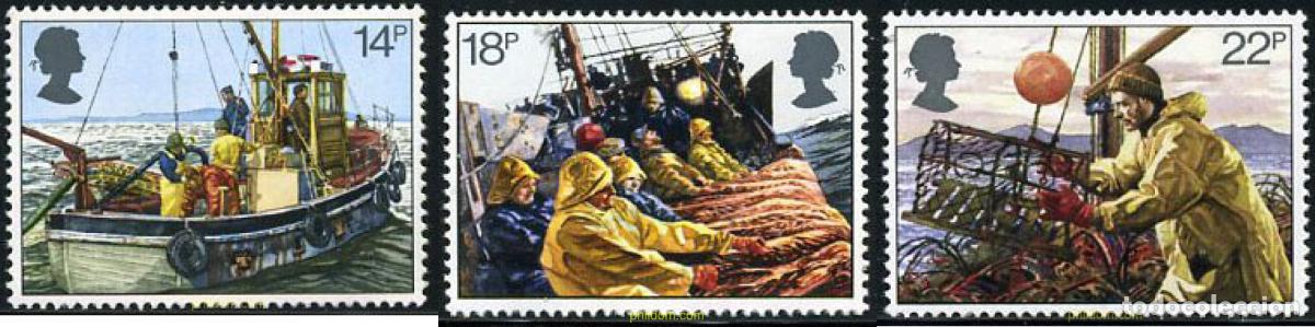 Sellos: 653053 MNH GRAN BRETA&Ntilde;A 1981 A&Ntilde;O DE LOS PESCADORES