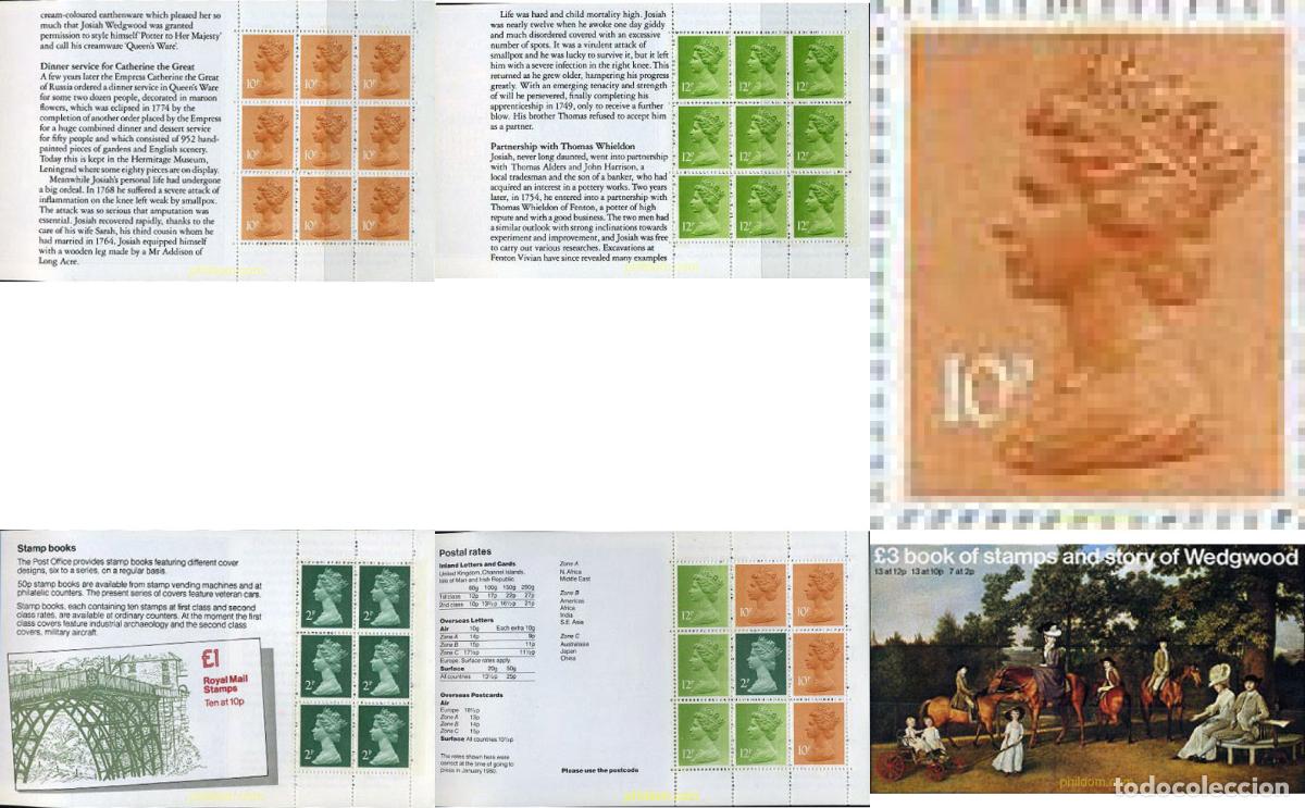 Sellos: 212129 MNH GRAN BRETA&Ntilde;A 1980 HISTORIA DE WEDGWOOD