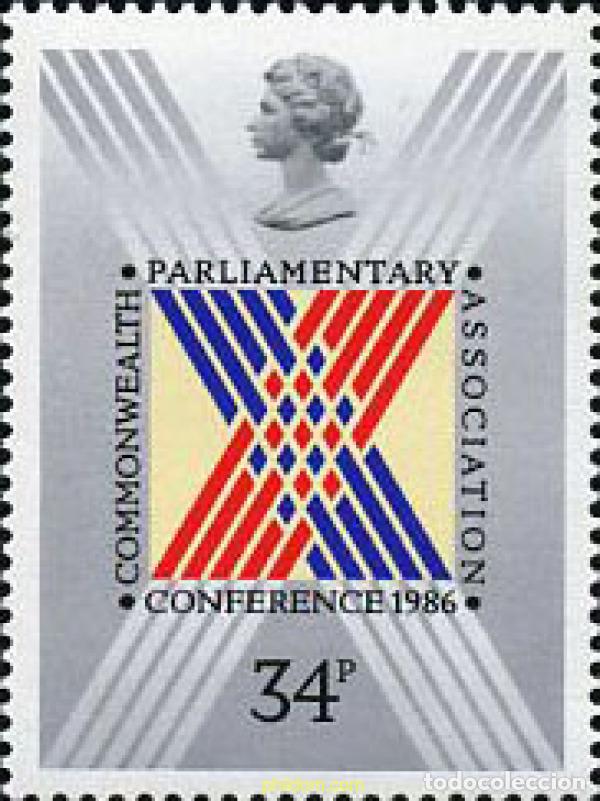 Timbres: 142360 MNH GRAN BRETA&Ntilde;A 1986 CONFERENCIA ANUAL DE LA ASOCIACION PARLAMENTARIA DE LA COMMONWEALTH