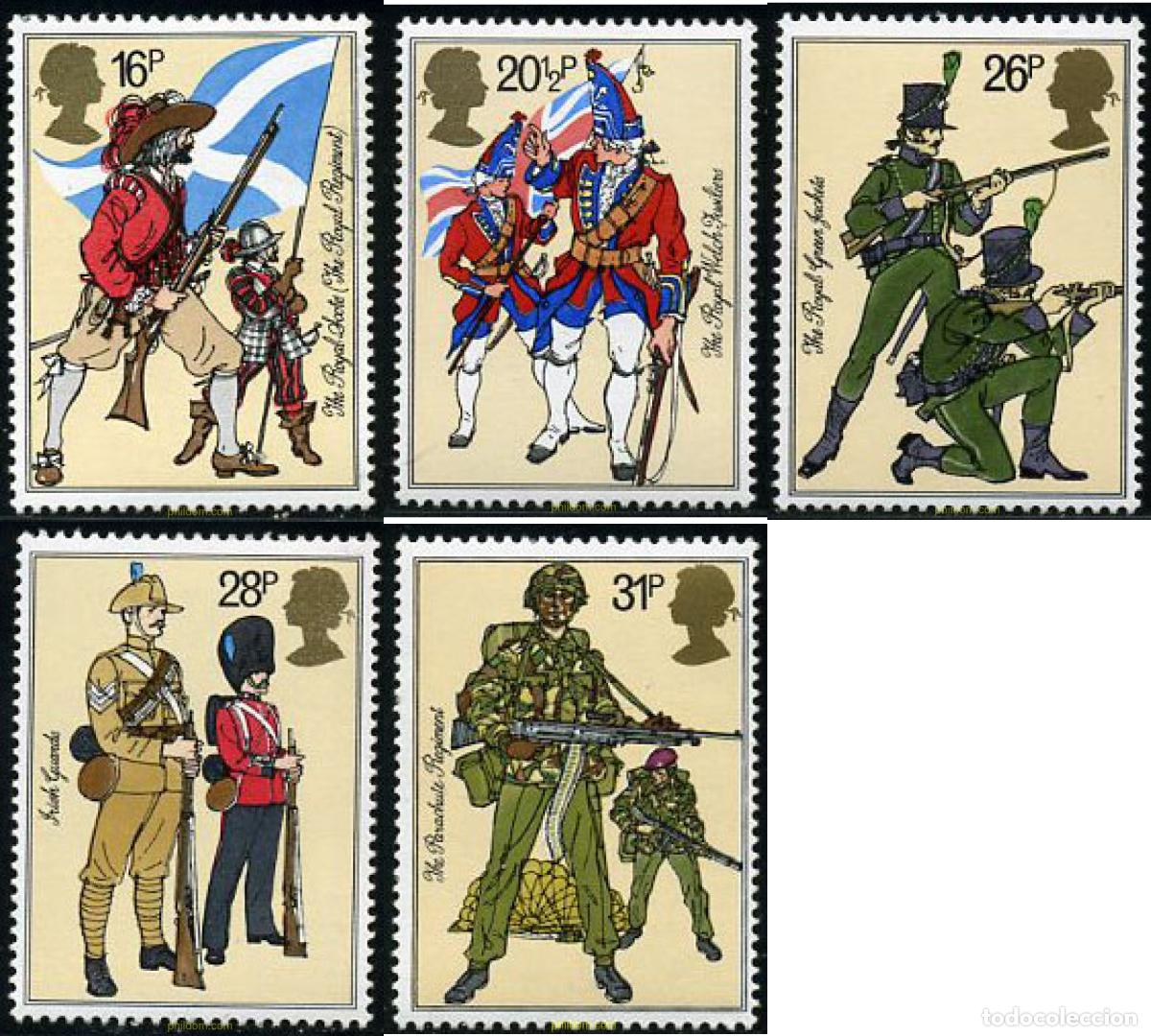 Sellos: 142327 MNH GRAN BRETA&Ntilde;A 1983 LA ARMADA BRITANICA