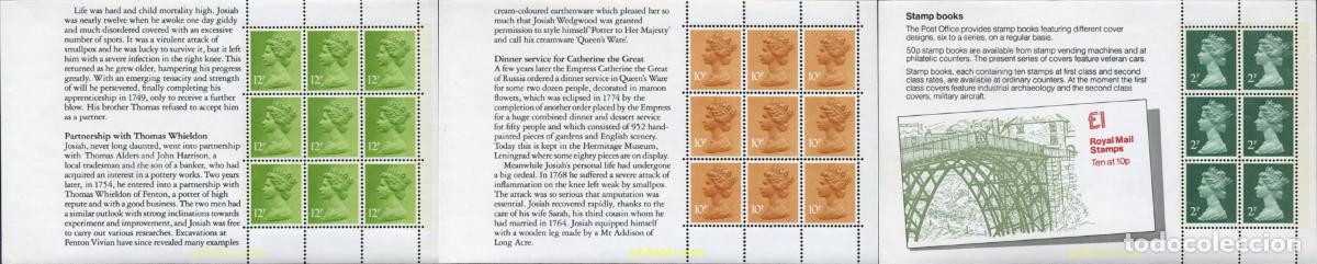 Sellos: 355402 MNH GRAN BRETA&Ntilde;A 1980 HISTORIA DE WEDGWOOD