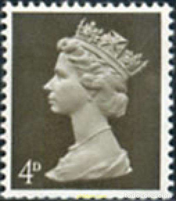Sellos: 212135 HINGED GRAN BRETA&Ntilde;A 1967 ISABEL II