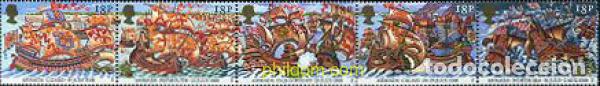 Sellos: 142384 MNH GRAN BRETA&Ntilde;A 1988 400 ANIVERSARIO DE LA DERROTA DE LA ARMADA INVENCIBLE