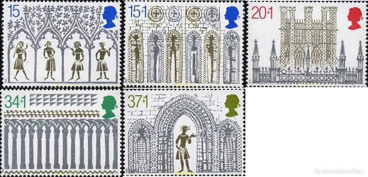 Sellos: 142392 MNH GRAN BRETA&Ntilde;A 1989 NAVIDAD