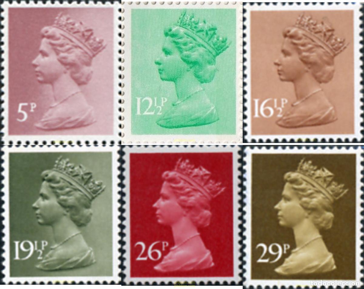 Sellos: 142305 MNH GRAN BRETA&Ntilde;A 1982 ISABEL II
