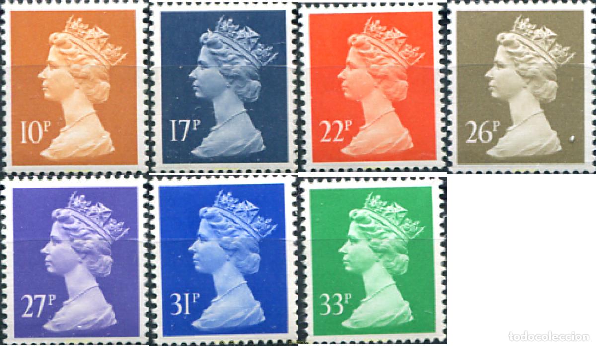 Sellos: 142400 MNH GRAN BRETA&Ntilde;A 1990 ISABEL II