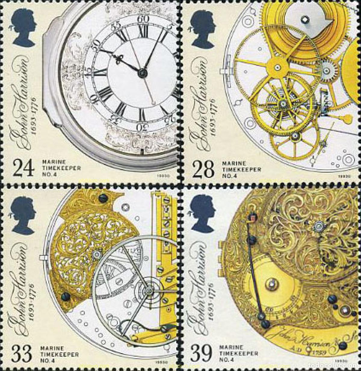 Briefmarken: 142416 MNH GRAN BRETA&Ntilde;A 1993 300 ANIVERSARIO DEL NACIMIENTO DE JOHN HARRISON