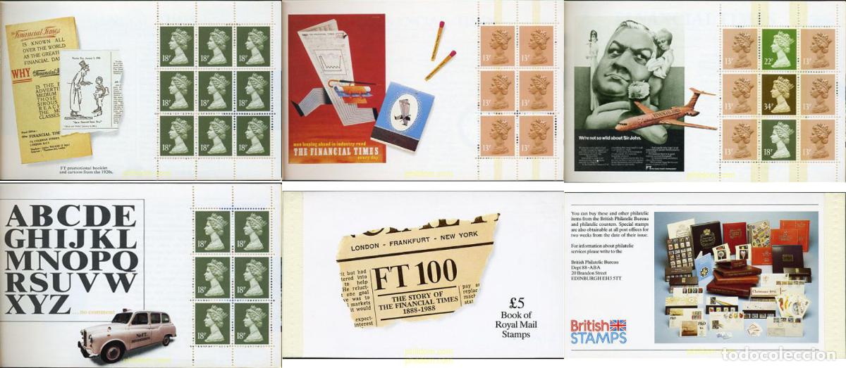 Briefmarken: 212165 MNH GRAN BRETA&Ntilde;A 1988 ISABEL II