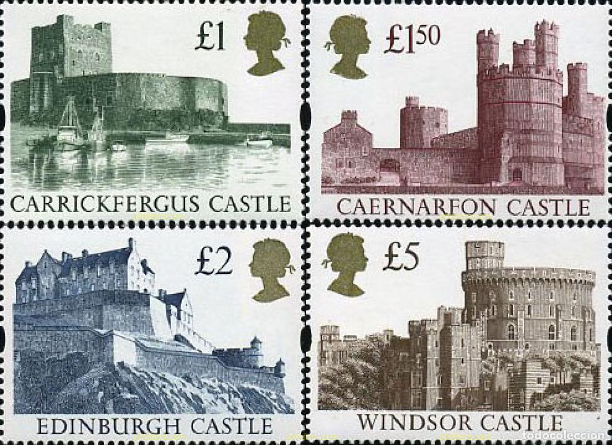 Briefmarken: 142410 MNH GRAN BRETA&Ntilde;A 1992 CASTILLOS BRITANICOS