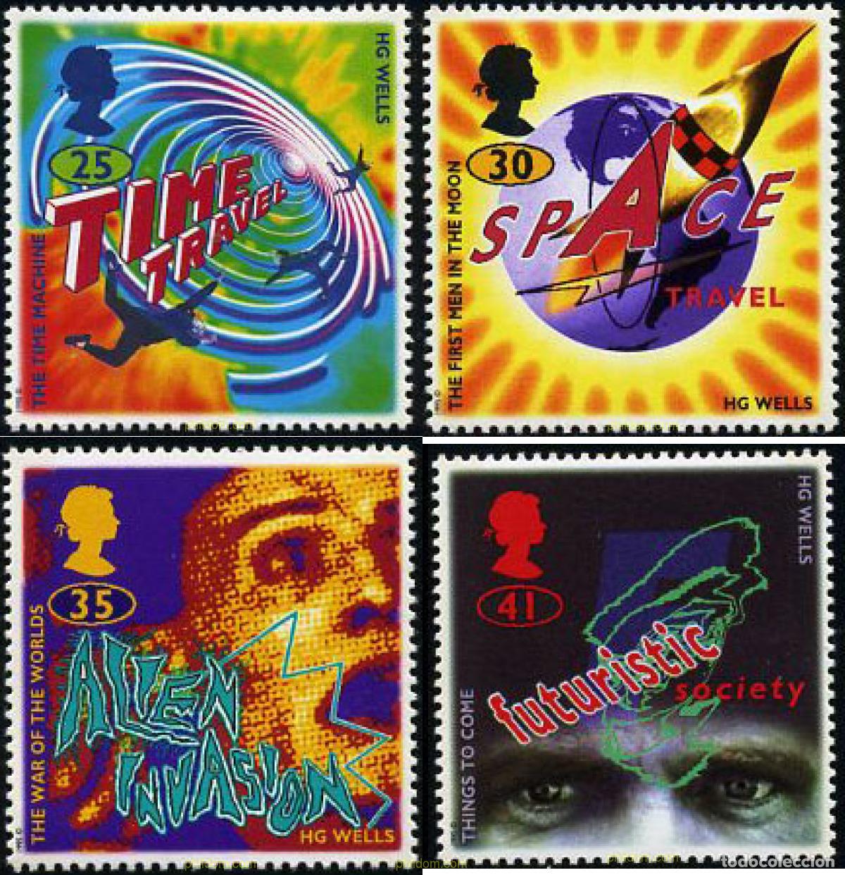Briefmarken: 142424 MNH GRAN BRETA&Ntilde;A 1995 CIENCIA FICCION