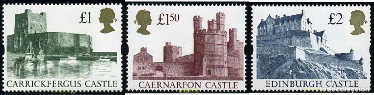 Briefmarken: 216566 MNH GRAN BRETA&Ntilde;A 1992 CASTILLOS BRITANICOS