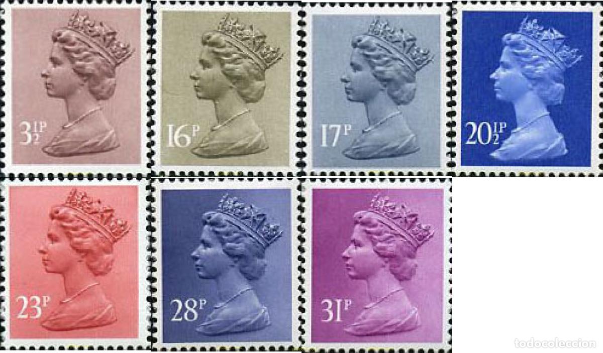 Sellos: 142323 MNH GRAN BRETA&Ntilde;A 1983 ISABEL II