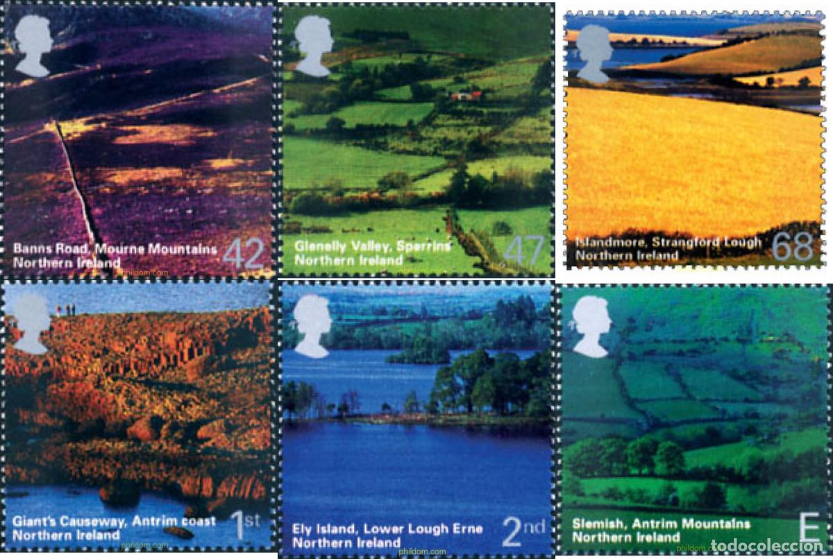 Sellos: 142464 MNH GRAN BRETA&Ntilde;A 2004 PAISAJES BRITANICOS