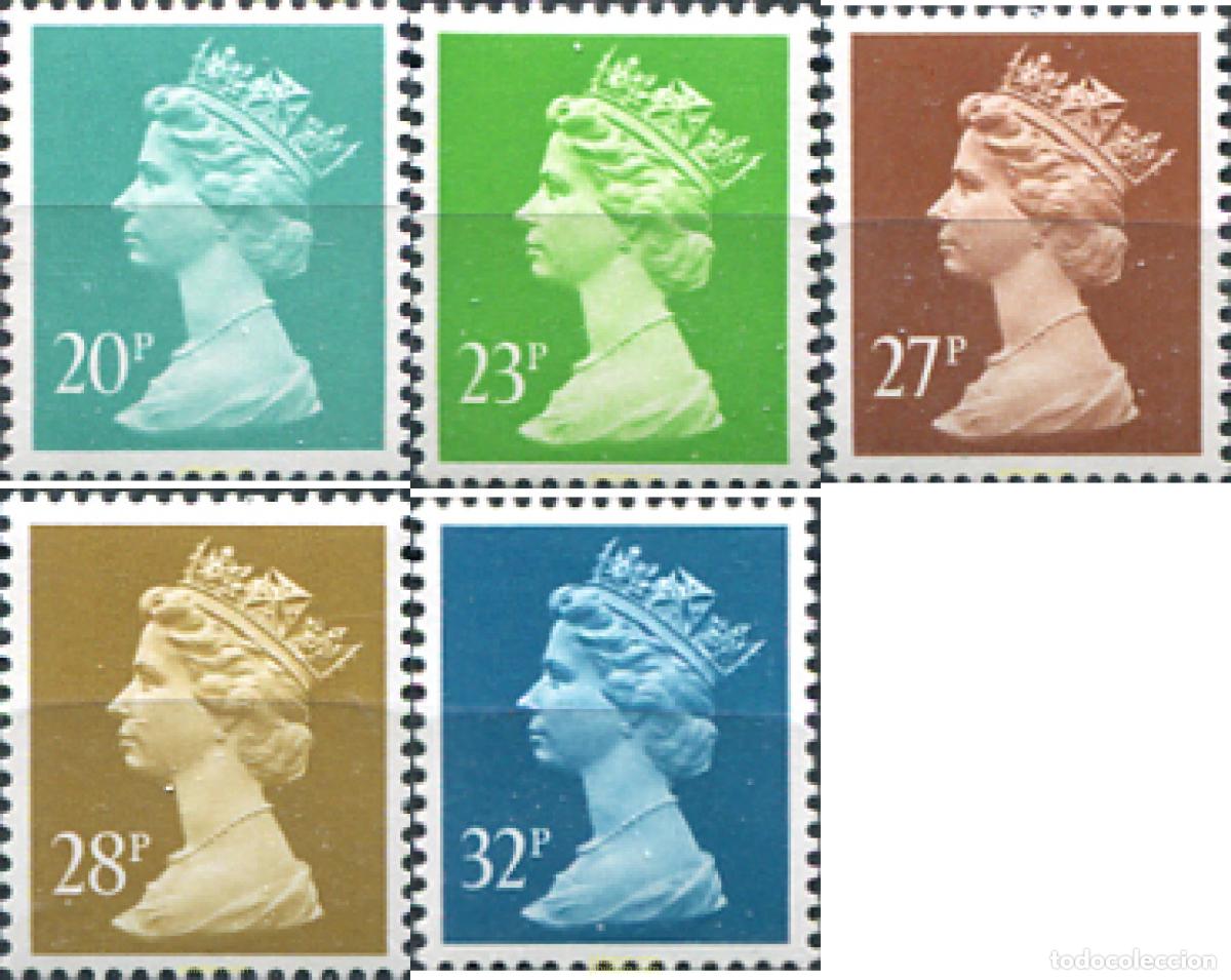 Sellos: 618483 MNH GRAN BRETA&Ntilde;A 1988 ISABEL II