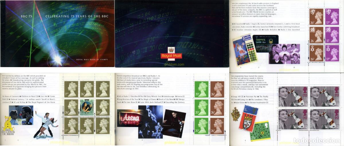 Sellos: 364600 MNH GRAN BRETA&Ntilde;A 1996 50 A&Ntilde;OS DE EMISION DE PROGRAMAS TELEVISIVOS INFANTILES