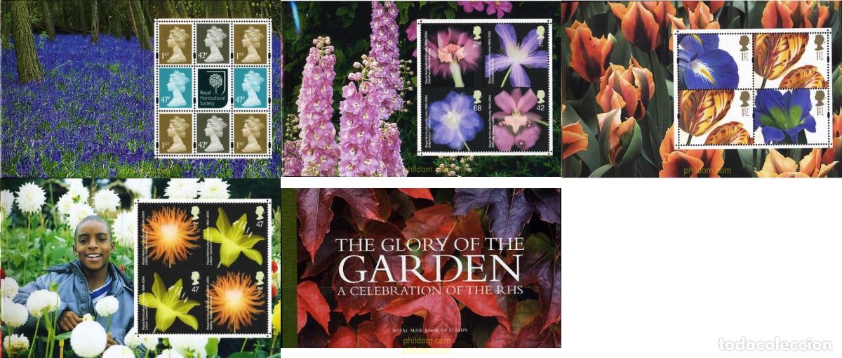 Sellos: 148825 MNH GRAN BRETA&Ntilde;A 2004 BICENTENARIO DE LA SOCIEDAD REAL DE HORTICULTURA