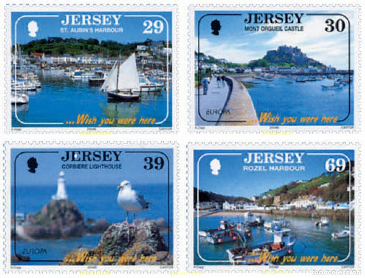 Sellos: 143636 MNH JERSEY 2004 EUROPA CEPT. VACACIONES