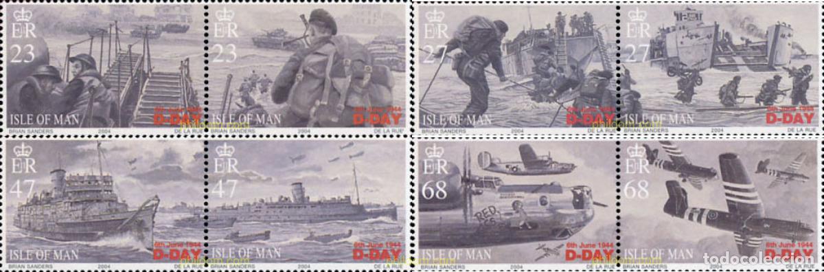 Sellos: 145498 MNH MAN 2004 60 ANIVERSARIO DEL DESEMBARCO DE NORMANDIA