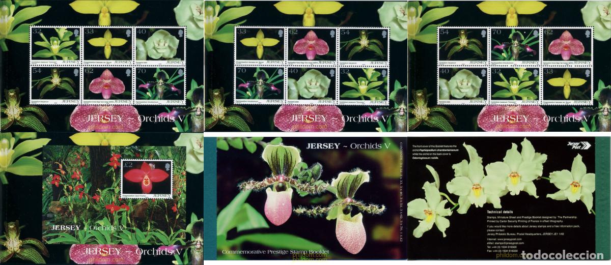 Sellos: 148880 MNH JERSEY 2004 ORQUIDEAS