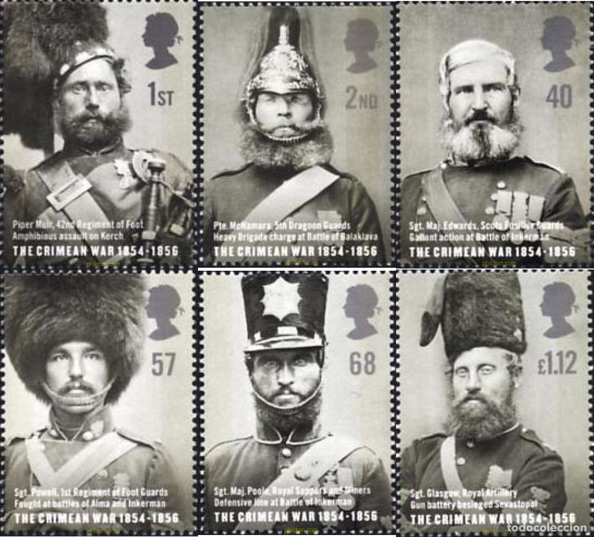 Sellos: 148855 MNH GRAN BRETA&Ntilde;A 2004 150 ANIVERSARIO DE LA GUERRA DE CRIMEA