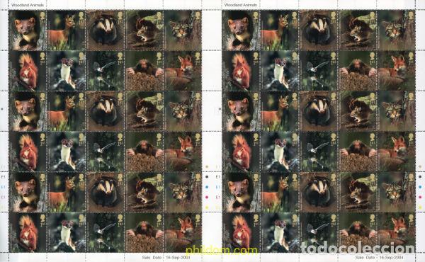 Sellos: 336362 MNH GRAN BRETA&Ntilde;A 2004 FAUNA