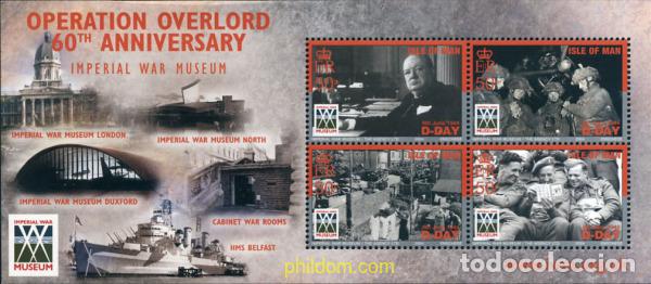 Sellos: 153356 MNH MAN 2004 60 ANIVERSARIO DEL DESEMBARCO DE NORMANDIA