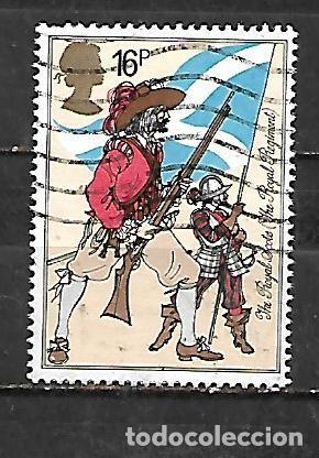 Sellos: 1983: Historia del uniforme militar - The Royal Scots. 1633 (usado)
