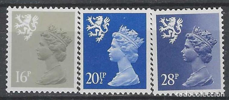 Sellos: REGIONALES DEFINITOS DE ESCOCIA 1983 - ISABEL II, S.COMPLETA - MNH**