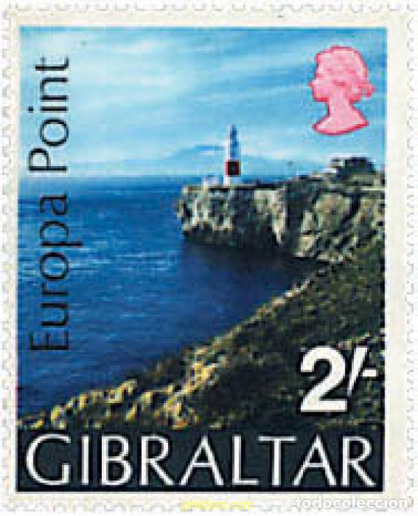 Sellos: 83368 MNH GIBRALTAR 1970 PUNTA EUROPA