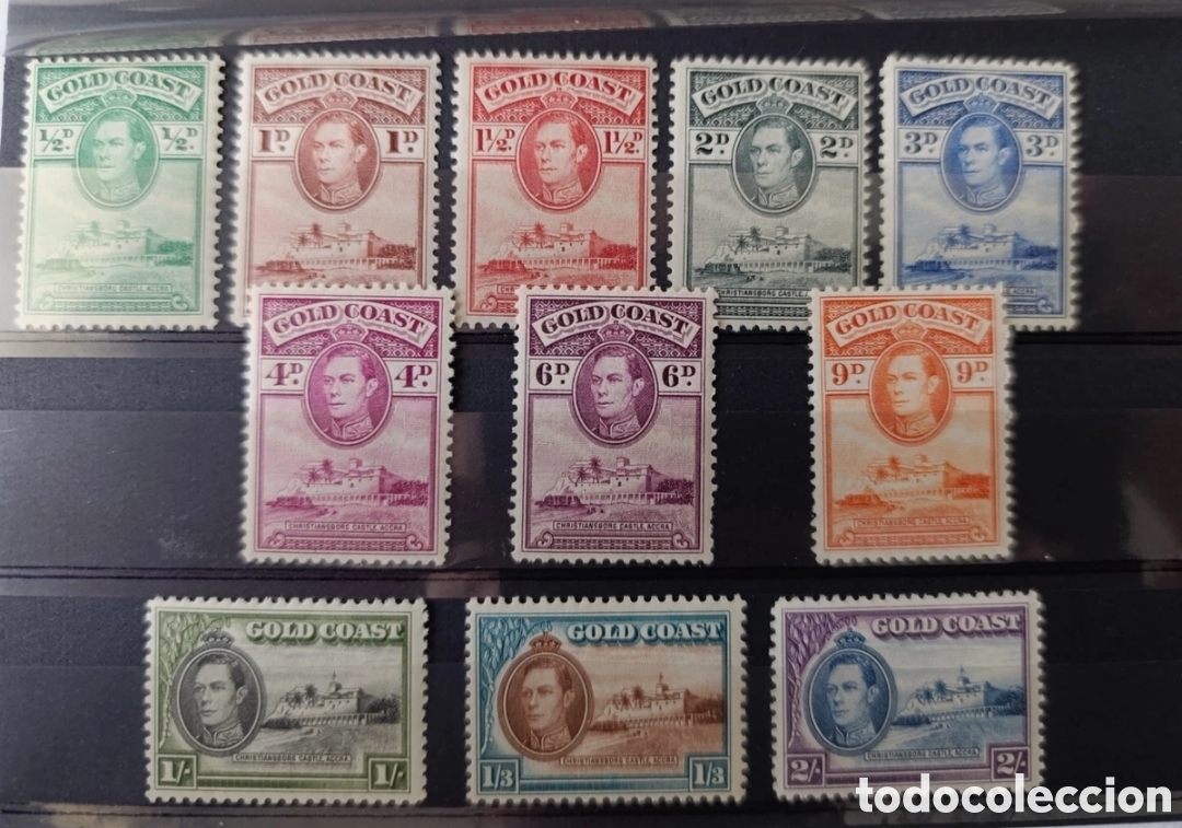 Sellos: Colonias inglesas Gold Coast 1938 Costa de Oro