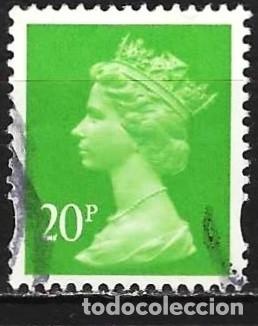 Sellos: Gran Breta&ntilde;a 1997 - Mi 1630.39.1 - YT 1955 - Reina Isabel II