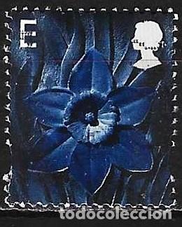 Sellos: Gran Breta&ntilde;a ( Gales ) 1999 - Mi W 78 - YT 2112 - Flor