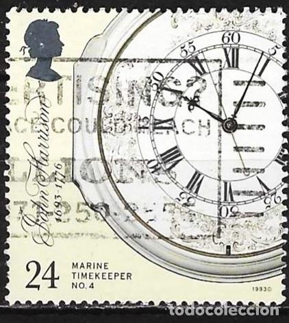 Sellos: Gran Breta&ntilde;a 1996 - Mi 1441 - YT 1660 - Reloj