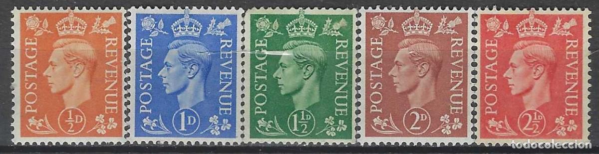 Selos: GRAN BRETA&Ntilde;A 1951 - JORGE VI, S.COMPLETA - MNH**