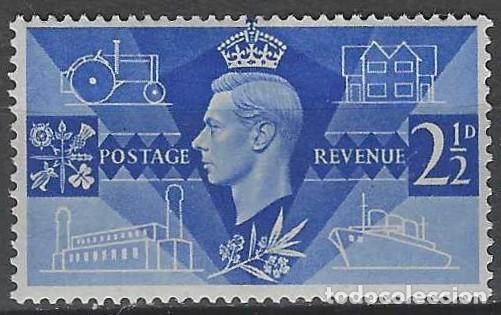 Selos: GRAN BRETA&Ntilde;A 1946 - 1&ordm; ANIV. DE LA VICTORIA EN LA 2&ordf; GUERRA MUNDIAL - MNH**