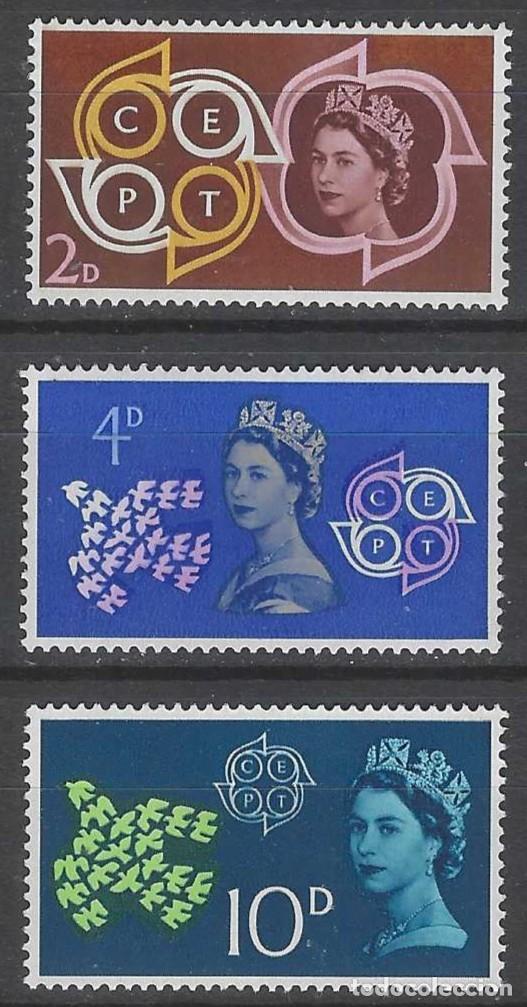 Sellos: GRAN BRETA&Ntilde;A 1961 - EMISI&Oacute;N EUROPA, S.COMPLETA - MNH**